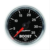 AutoMeter GS 2 1/16 inch 35PSI Mechanical Boost Gauge thumbnail 1