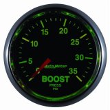 AutoMeter GS 2 1/16 inch 35PSI Mechanical Boost Gauge thumbnail 2