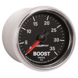 AutoMeter GS 2 1/16 inch 35PSI Mechanical Boost Gauge thumbnail 7