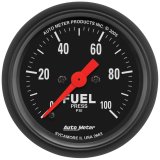 Autometer FSE 52.4mm 0-100 PSI w/o Peak & Valley Fuel Press Gauge thumbnail 1
