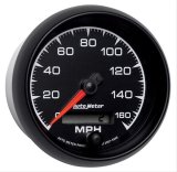 Autometer ES 85.7mm In-Dash Speedometer Elec. Programmable 160mph Gauge thumbnail 2
