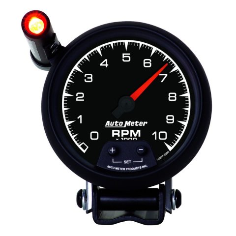 Autometer ES 3-3/4in TACH Mini-Monster 10000 RPM IN-DASH thumbnail 3