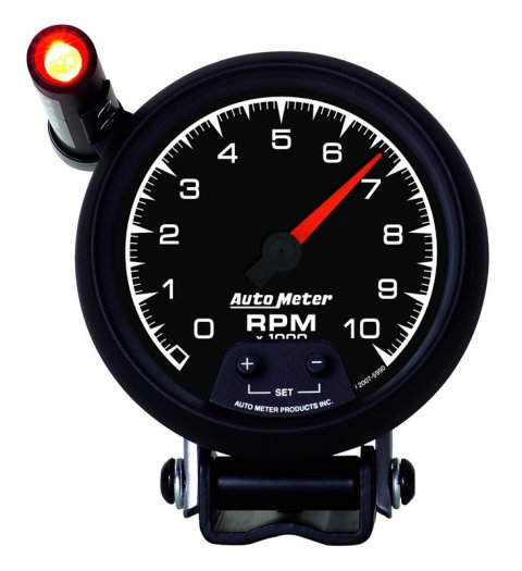 Autometer ES 3-3/4in TACH Mini-Monster 10000 RPM IN-DASH thumbnail 5
