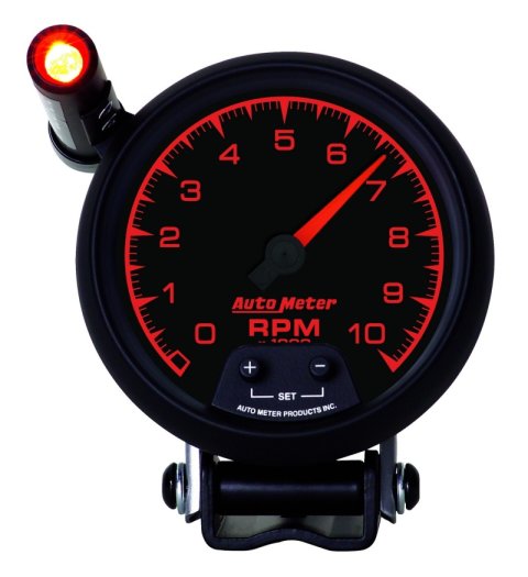 Autometer ES 3-3/4in TACH Mini-Monster 10000 RPM IN-DASH thumbnail 9