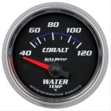 Autometer Cobalt 52mm Short Sweep Electronic 40-120 Deg C Water Temperature Gauge thumbnail 1