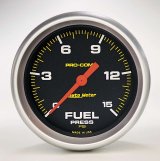 Autometer Pro-Comp Digital Stepper Motor 2-5/8in 0-15 PSI Fuel Pressure Gauge thumbnail 8