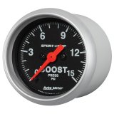 Autometer 2-1/16in 15PSI Boost Digital Stepper Motor Sport-Comp Gauge thumbnail 2