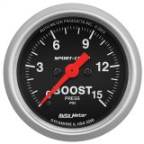 Autometer 2-1/16in 15PSI Boost Digital Stepper Motor Sport-Comp Gauge thumbnail 3