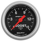 Autometer 2-1/16in 15PSI Boost Digital Stepper Motor Sport-Comp Gauge thumbnail 5