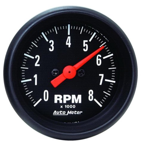 Autometer Z-Series 52mm 8000RPM Tachometer thumbnail 4