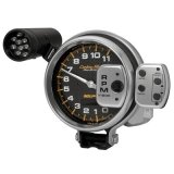 Autometer Carbon Fiber 5 inch 11000 RPM ProStock/Memory Tachometer thumbnail 1