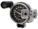 Autometer Carbon Fiber 5 inch 11000 RPM ProStock/Memory Tachometer thumbnail 2