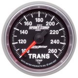Autometer Sport-Comp II 52.4mm 100-260 Deg. F Transmission Temperature Gauge thumbnail 2