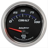 Autometer Cobalt 66.7mm 0-100 PSI Oil Pressure Gauge thumbnail 1