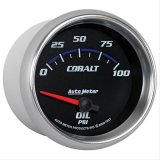 Autometer Cobalt 66.7mm 0-100 PSI Oil Pressure Gauge thumbnail 2