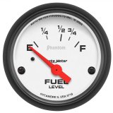 Autometer Phantom 2-1/16in Electrical Fuel Level Gauge 16-158 Ohms thumbnail 1