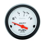 Autometer Phantom 2-1/16in Electrical Fuel Level Gauge 16-158 Ohms thumbnail 8