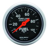 Autometer Sport-Comp 52mm 0-100 PSI Mechanical Fuel Pressure Gauge thumbnail 2