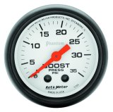 Autometer Phantom 52mm 35 PSI Mechanical Boost Gauge thumbnail 5