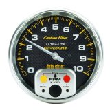 Autometer Carbon Fiber 52mm 35 PSI Mechanical Boost Gauge thumbnail 5