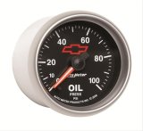 Autometer GM Bowtie Black 2-1/16in 0-100 PSI Oil Pressure - Stepper Motor thumbnail 6