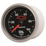 Autometer GM Bowtie Black 2-1/16in 0-100 PSI Oil Pressure - Stepper Motor thumbnail 9