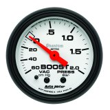 Autometer Phantom 2-1/16in 60CM/HG - 2.0 Bar - Mechanical Gauge thumbnail 5
