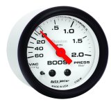 Autometer Phantom 2-1/16in 60CM/HG - 2.0 Bar - Mechanical Gauge thumbnail 6