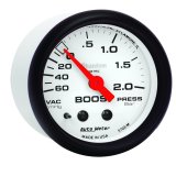 Autometer Phantom 2-1/16in 60CM/HG - 2.0 Bar - Mechanical Gauge thumbnail 7