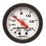 Autometer Phantom 2-1/16in 60CM/HG - 2.0 Bar - Mechanical Gauge thumbnail 8