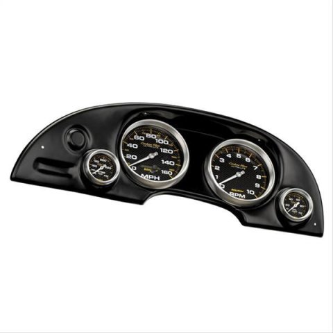 Autometer 94-04 Ford Mustang Black Combination Race Panel (Holds two 5in & 2 2-1/16in Gauges)