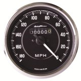 Autometer Cobra 4 inch 0-180 MPH Mechanical Speedometer thumbnail 4