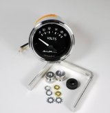 Autometer Cobra 2 1/16in 8-18 Volt Electric Voltmeter Gauge thumbnail 2