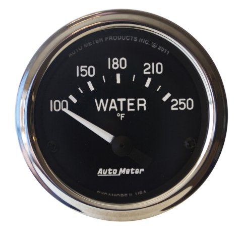 Autometer Cobra 2 1/16in 100-250 Def F Electric Water Temp Gauge thumbnail 2