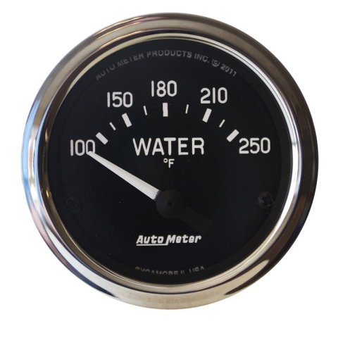Autometer Cobra 2 1/16in 100-250 Def F Electric Water Temp Gauge thumbnail 4