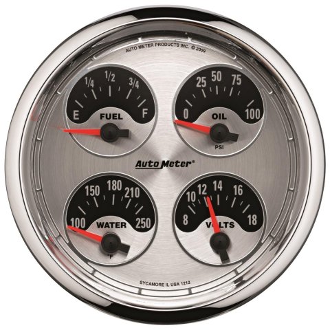 Autometer 5inch Kit Box - Tach Speedo Combo / Oil Pressure / Water Temp / Volt / Fuel Leve thumbnail 1