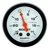 Autometer Phantom 52mm 30in HG.-Vac/20PSI Mechanical Vacuum/Boost Gauge thumbnail 5