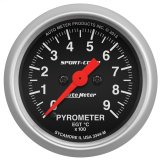Autometer Sport-Comp 52.4mm 0-900 Deg C Electronic Pyrometer Gauge thumbnail 2