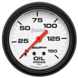 Autometer Phantom 66.7mm 0-150 PSI Mechanical Oil Pressure Gauge thumbnail 1