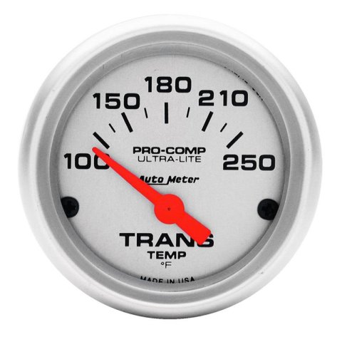 Autometer Ultra-Lite 52mm 100-250 Degree F Mechanical Transmission Temperature Gauge thumbnail 2