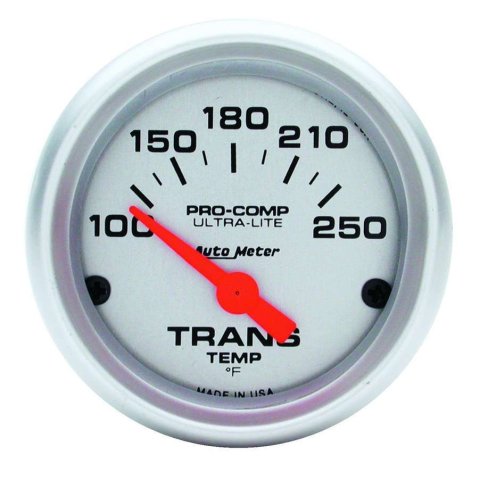 Autometer Ultra-Lite 52mm 100-250 Degree F Mechanical Transmission Temperature Gauge thumbnail 8