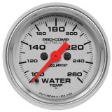 Autometer Ultra-Lite 52mm 100-260 degree F Full Sweep Electronic Water Temperature Gauge thumbnail 3
