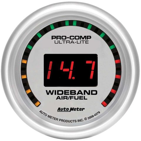 Autometer Ultra-Lite 52mm Digital Wideband Air/Fuel Ratio Street Gauge thumbnail 8