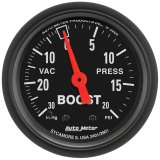 Autometer Z Series 52mm 20 PSI Mechanical Boost Vacuum Gauge thumbnail 5