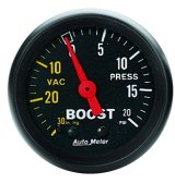 Autometer Z Series 52mm 20 PSI Mechanical Boost Vacuum Gauge thumbnail 8