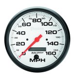 Autometer Phantom 5in 160 MPH Speedometer Electric Program w/ LCD Odometer thumbnail 3