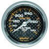 Autometer Carbon Fiber 52mm Water Temperature Gauge thumbnail 7