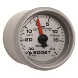 Autometer Ultra-Lite II 52mm 30 in Hg/20 psi Mechanical Boost/Vacuum Gauge thumbnail 6