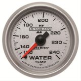 Autometer Ultra-Lite II 52mm 120-240 Deg F Mechanical Water Temp Gauge thumbnail 1