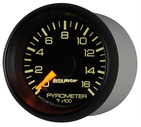 Autometer Factory Match GM 2-1/16in 1600 Degree Electric Pyrometer (EGT) Gauge thumbnail 2
